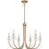 Remy Six Light Chandelier in Bronze Gold (10|REY5030BGD)