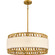 Kate Five Light Pendant in Brushed Gold (10|KAT2824BRG)
