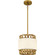 Kate One Light Mini Pendant in Brushed Gold (10|KAT1510BRG)