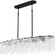 Cassidy Five Light Linear Chandelier in Matte Black (10|CAS543MBK)