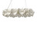 Virginia Chandelier in Off-White (515|2967-79)