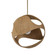 Corsica One Light Pendant in Antique Brass/Natural (515|2965-01)