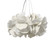 Virginia Four Light Semi Flush Mount in White (515|2932-79)