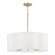Sabine Six Light Pendant in Matte Brass (65|356461MA)