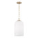 Cleo One Light Pendant in Matte Brass (65|355811MA-554)
