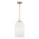 Cleo One Light Pendant in Matte Brass (65|355811MA-553)