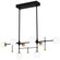Blaire LED Island Chandelier in Matte Black (10|PCBRE839MBK)