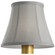 Clip Shade in Pleated Blue Linen (268|VCCS21-432-5)