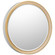 Tricia LED Mirror in Matte White and Gild (268|TOB 2960WHT/G)