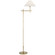 Hackney LED Floor Lamp in Hand-Rubbed Antique Brass (268|SP 1023HAB-L-CL)