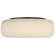 Formosa LED Flush Mount in Alabaster and Bronze (268|KW 4904ALB/BZ)