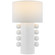 Tiglia LED Table Lamp in Plaster White (268|KW 3687PW-L-CL)