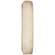 Formosa LED Wall Sconce in Alabaster and Antique-Burnished Brass (268|KW 2670ALB/AB)
