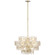 Gianna LED Chandelier in Hand-Rubbed Antique Brass (268|JN 5035HAB-GF)