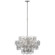 Gianna LED Chandelier in Burnished Silver Leaf (268|JN 5035BSL-CG)