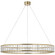 Iterna LED Chandelier in Antique-Burnished Brass (268|CHC 5801AB-CG)
