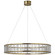 Iterna LED Chandelier in Antique-Burnished Brass (268|CHC 5800AB-CG)