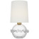 Breslin LED Accent Lamp in Clear Glass (268|ARN 3905CG-L-CL)