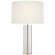 Lineham LED Table Lamp in Crystal and Polished Nickel (268|ARN 3024CG/PN-L-CL)