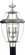 Newbury Three Light Outdoor Post Lantern in Pewter (10|NY9043P)