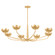 Arcata Eight Light Chandelier in Vintage Gold Leaf (67|F2048-VGL)