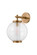 Marco One Light Wall Sconce in Patina Brass (67|B6214-PBR)