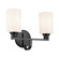 Gioe Two Light Bath in Black (12|55225BK)