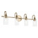 Kavi Four Light Bath in Champagne Bronze (12|55212CPZ)