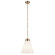 Marsailli One Light Pendant in Champagne Bronze (12|52662CPZ)