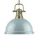 Duncan One Light Pendant in Aged Brass (62|3604-L AB-SF)