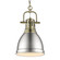 Duncan One Light Pendant in Aged Brass (62|3602-S AB-PW)