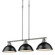 Duncan Three Light Linear Pendant in Pewter (62|3602-3LP PW-BLK)