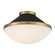 Xander Two Light Flush Mount in Vibrant Gold (60|XAN-8002-VG-MK)
