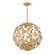 Marselle Six Light Pendant in Antique Gold (60|MSL-316-GA)