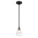 Gregory One Light Mini Pendant in Matte Black (60|GRG-1040-MK)