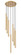 Forest LED Chandelier in Modern Gold (224|919MP24-7R-MGLD-LED)