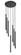 Forest LED Chandelier in Matte Black (224|919MP24-7R-MB-LED)
