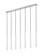 Forest LED Linear Chandelier in Brushed Nickel (224|919MP24-7L-BN-LED)