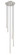 Forest LED Chandelier in Brushed Nickel (224|919MP24-5R-BN-LED)