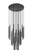 Forest LED Chandelier in Matte Black (224|919MP24-27R-MB-LED)