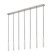 Forest LED Linear Chandelier in Brushed Nickel (224|919MP12-7L-BN-LED)