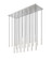 Forest LED Linear Chandelier in Brushed Nickel (224|919MP12-23L-BN-LED)