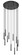 Forest LED Chandelier in Matte Black (224|919MP12-11R-MB-LED)