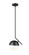 Realm Sphere One Light Pendant in Matte Black (224|7517P11-MB)