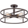 New Harbor Four Light Semi-Flush Mount in Western Bronze (10|NHR1718WT)