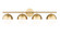 Realm Sphere Four Light Vanity in Modern Gold (224|7517-4V-MGLD)