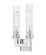 Beau Two Light Wall Sconce in Brushed Nickel (224|740-2S-BN)