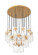 Fontaine 27 Light Chandelier in Rubbed Brass (224|7002P5-27R-RB)