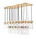 Fontaine 23 Light Linear Chandelier in Rubbed Brass (224|7002P5-23L-RB)