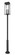 Nova Five Light Outdoor Post Mounted Fixture in Black (224|5018PHXLR-5010P-BK)